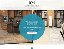 Tablet Screenshot of fcmremodelings.com